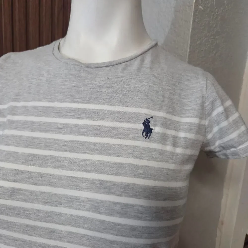 Ralph-lauren Grey and White Dress
